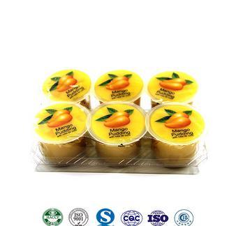 Fruit Pudding Cup mango pudding jelly