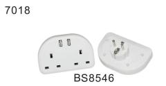 Electric UK to EU Travel adapter AC Power Plug Adapter Travel Converter BS8546