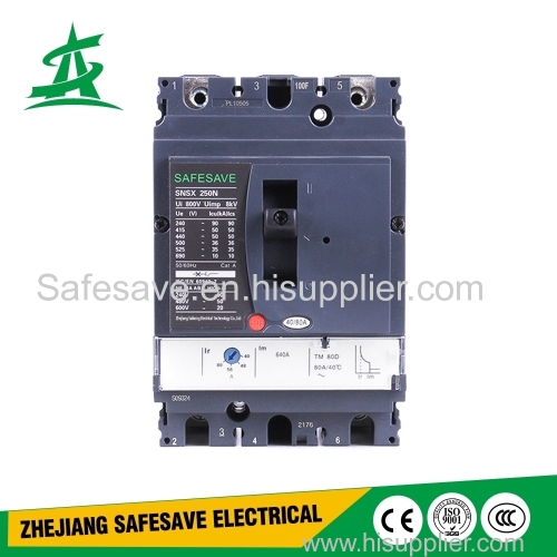 Promotional reliable quality easy installation powerful case circuit breaker