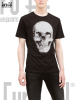 High Quality Cotton T-Shirts With Skull Print