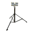 4x50W LED lamps mounted fold down pneumatic telescopic mast tower lighting