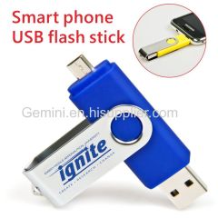 For Android otg usb flash drive 16gb usb pendrive otg usb 32gb