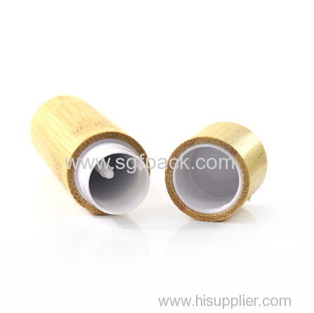 empty bamboo lip balm tube lip balm oil container