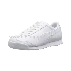 Unisex white casual lace kids shoes