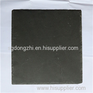 Black/ natural/ square floor slate tiles