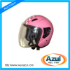 Double D-ring Half Face Motorcycle Helmet