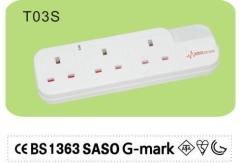 Electrical extension cord with usb and surge protection
