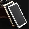 Slim book shape solar power bank 10000mah portable battery charger