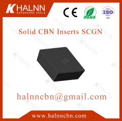 Halnn BN-S300 solid cbn inserts machining Cylinder Liner