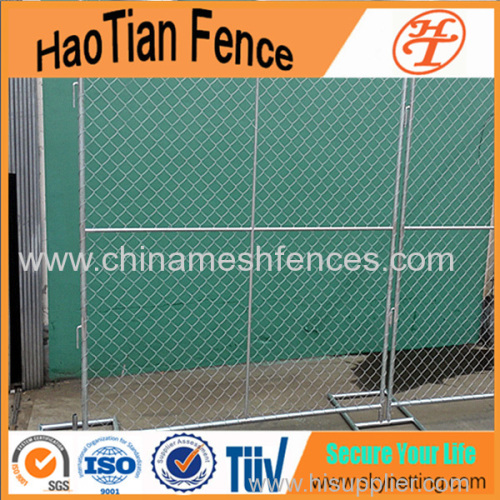 Galvanized Welded Pipe Steel Chain Link Wire Privacy Fence