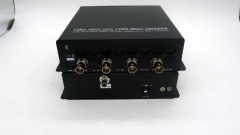 4 channel3G-SDI to fiber converter /4ch sdi over fiber optic Extender