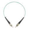 FC to FC OM3 Simplex Fiber Optical Patch Cable 1M