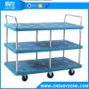 Easyzone 400kgs heavy duty industrial pull cart dolly cart