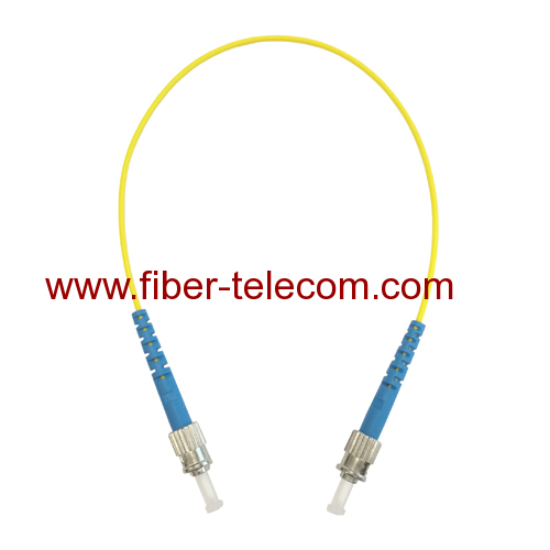 ST to ST Singlemode Simplex Fiber Patchcord 1M