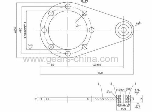 48v 500w conversion electric bike conversion kit with torque arm