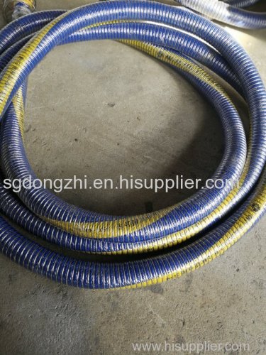 PVC gas high pressure anti-static Steel Wire Spiral Reinforced hose /pipe/tube