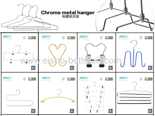 Supermarket Outdoor Drying PVC Coated Wire Hangers