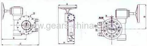 Worm Reducer Stepless Worm Gearbox of Worm Reducer Stepless Worm Gearbox of Worm Reducer