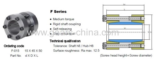 Manufacture Z11 Type Stainless Steel Shaft Locking Assembly