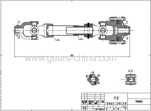 tractor pto drive shaft