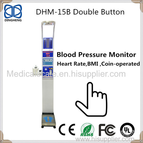 Digital Height and weight scale with blood presure monitor