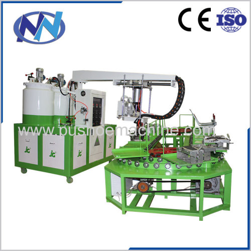 slipper sandal PU Shoe pouring Machine