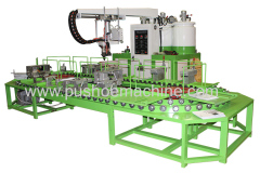 PU shoe sole injection machine for slippers