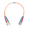 ST to ST Multi Mode Duplex Fiber Optical Patch Cable 1M