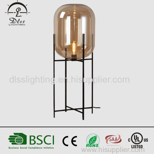 Newest design glass ball energy saving simple modern floor lamp