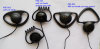 Single-side earphone ear hook headphone earpiece for tour guide system