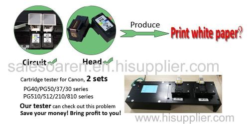 New products Circut tester for Canon empty cartridge PG240 CL241 PG540 CL541