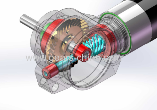 china manufacturer right angle gear motor