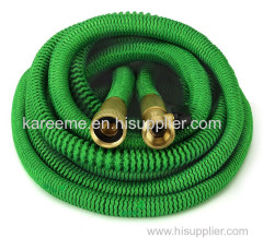 3 X Expandable garden hose with solid brass fitting