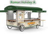 Food Trailer for Sale/Roman Holiday Mobile Food Trailer