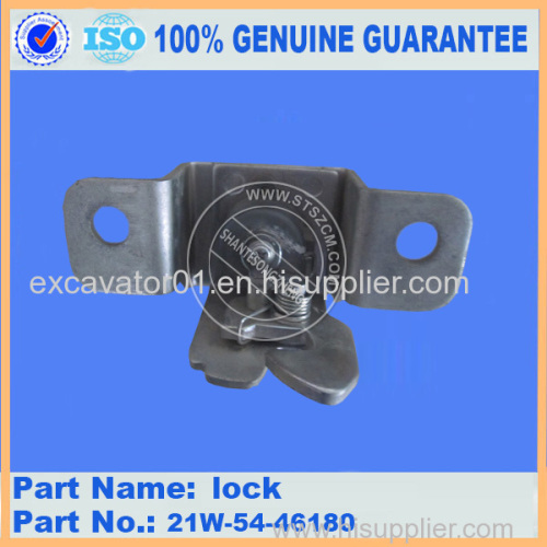 PC56-7 excavator spare parts lock 21W-54-46180