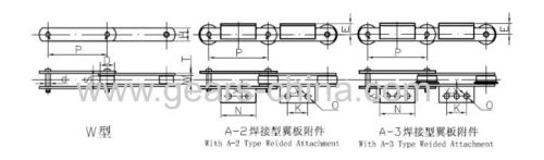 Agricul tural clamp conveyor chains