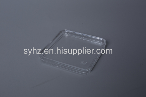 Acrylic metal coin capsule 