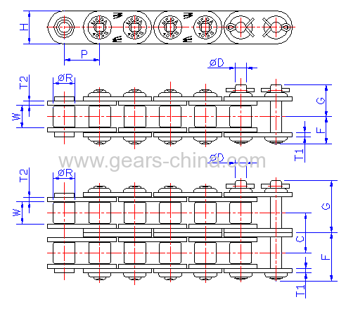 Walking Tractor Chains