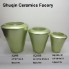 green indoor vase ceramic artificial flower vase for home decor