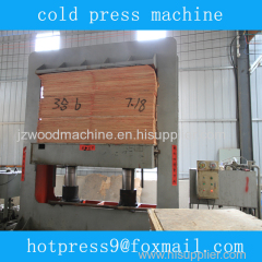 veneer cold press machine for plywood