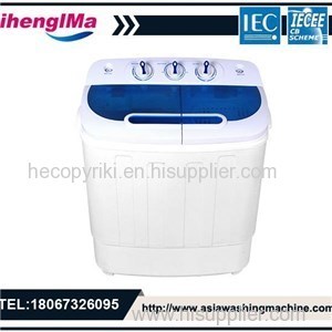 Mini Portable Twin Tub Semi-Automatic Washing Machine Washing Capacity Is 3.6kg