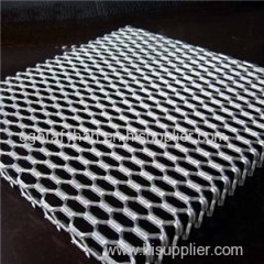 Aluminum Expanded Mesh Wire For Ceiling Decoration And Exterior Decoration