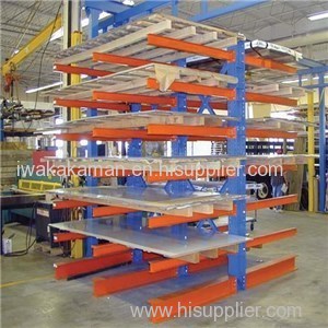 High Space Use Metal Long Arm Shelving For Storage Special Goods
