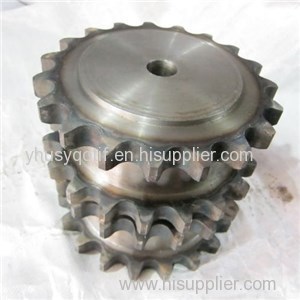 Steel Double Sprocket Wheel Chain Wheel