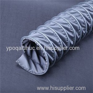 Havc Silica Glass Fiber Cloth With Galvanized Steel Ventilation Duct