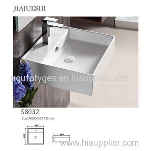 Wall Hung Mounted Hand Wash Basin Bathroom Sink in Stock