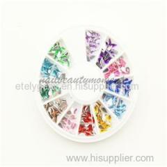 Water Drop Crystal 3D Nail Art Glitter Rhinestone Nails Wheel Teardrop Rhinestone Decoration Manicure For Beauty (D15)