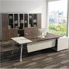 Brown And White Melamine Office Talble