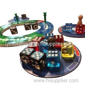 Custom Plastic Game Dice and Board Game Dome Dice Maker