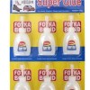 20g Patent Easy Openning Plastic Bottles Super Glue In Blister Card